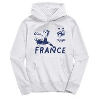 Подростковая France National Team Vive La Fete Chilena Style Hoodie - White