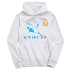 Детская Argentina National Team Vive La Fete Chilena Style Hoodie - White