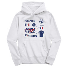 Детская France National Team Vive La Fete Impressions Icons Hoodie - White