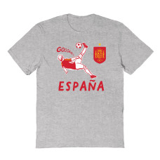 Подростковая Spain National Team Vive La Fete Chilena Style T-Shirt - Gray