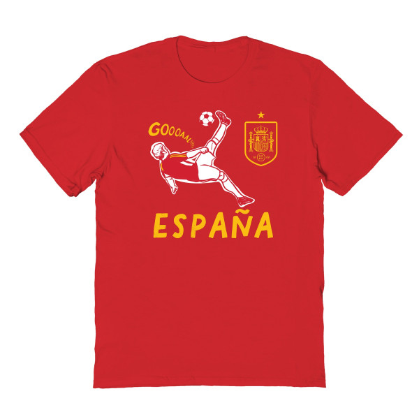 Детская Spain National Team Vive La Fete Chilena Style T-Shirt - Red