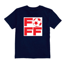 Подростковая France National Team Vive La Fete FFF Logo T-Shirt - Navy