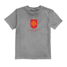 Подростковая Spain National Team Vive La Fete Color Badge T-Shirt - Gray