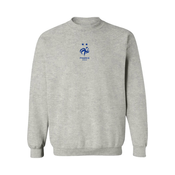 Женская Свитшот France National Team Vive La Fete Color Badge - Gray