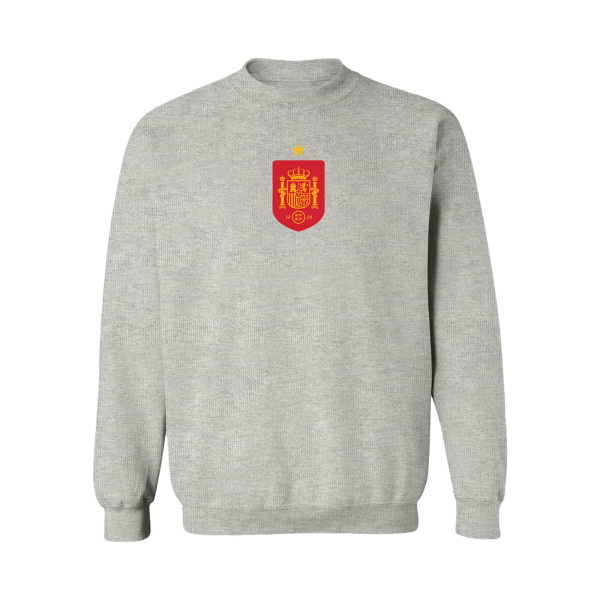 Женская Свитшот Spain National Team Vive La Fete Color Badge - Gray
