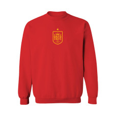 Женская Свитшот Spain National Team Vive La Fete Color Badge - Red