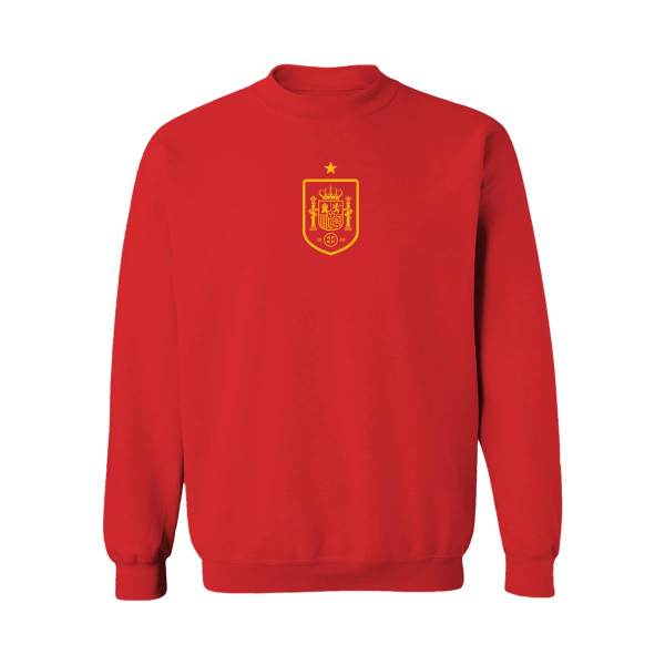 Женская Свитшот Spain National Team Vive La Fete Color Badge - Red
