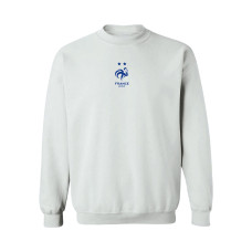 Женская Свитшот France National Team Vive La Fete Color Badge - White
