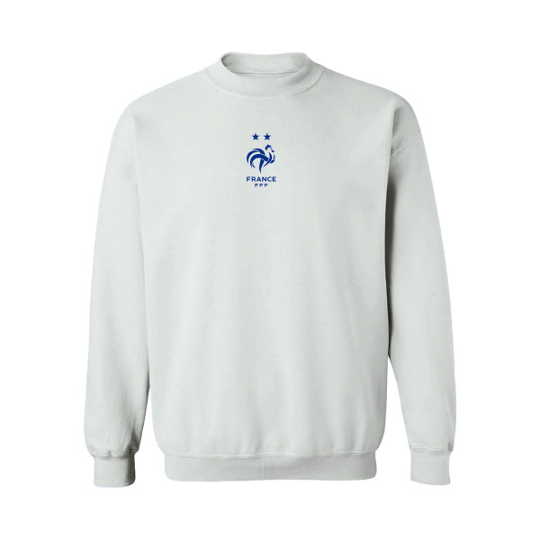 Женская Свитшот France National Team Vive La Fete Color Badge - White