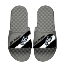 Unisex San Antonio Spurs ISlide Paint Stripes Slide Sandals