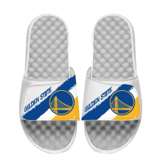 Unisex Golden State Warriors ISlide Paint Stripes Slide Sandals