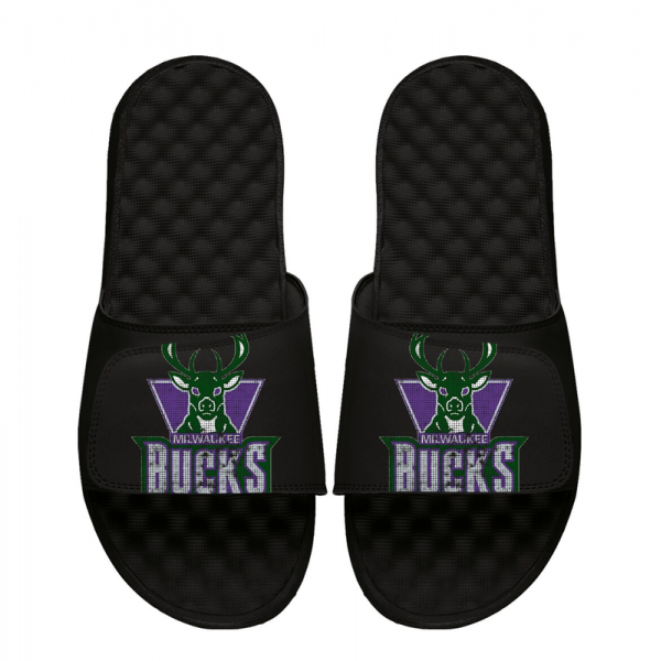 Unisex Milwaukee Bucks ISlide Logo Slide Sandals