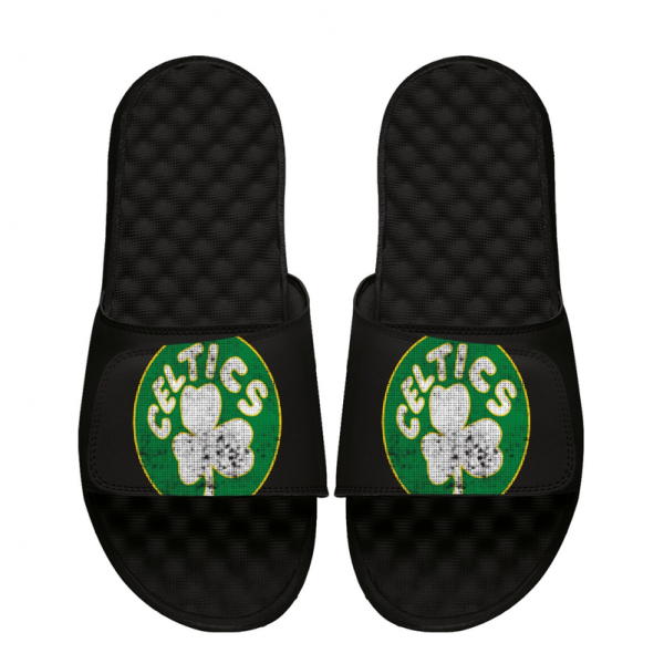 Unisex Boston Celtics ISlide Logo Slide Sandals