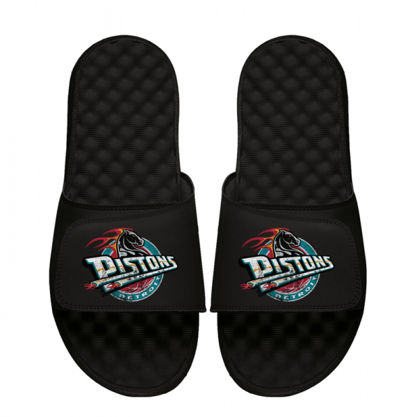 Unisex Detroit Pistons ISlide Logo Slide Sandals