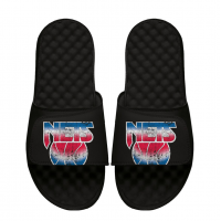Unisex Brooklyn Nets ISlide Logo Slide Sandals