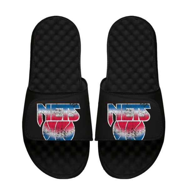 Unisex Brooklyn Nets ISlide Logo Slide Sandals