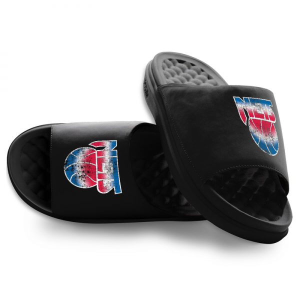 Unisex Brooklyn Nets ISlide Logo Motive Slide Sandals