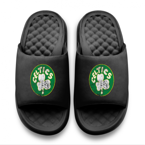 Unisex Boston Celtics ISlide Logo Motive Slide Sandals