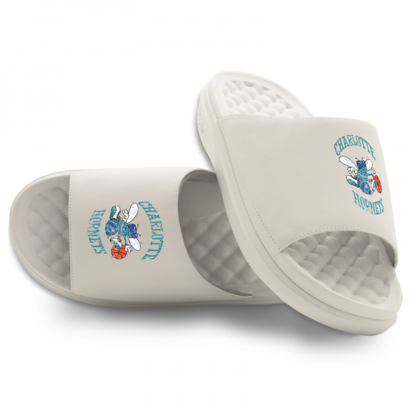 Unisex Charlotte Hornets ISlide Logo Motive Slide Sandals