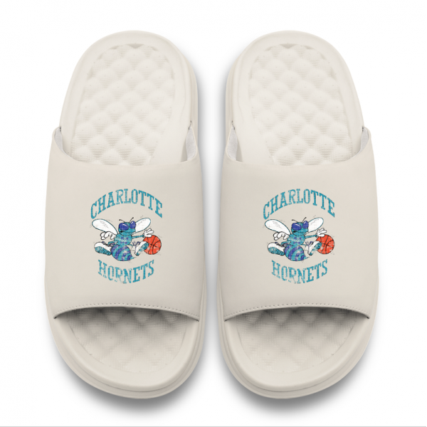 Unisex Charlotte Hornets ISlide Logo Motive Slide Sandals