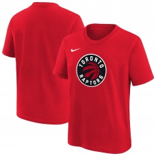 Подростковая Toronto Raptors Nike Red Team Essential Logo T-Shirt