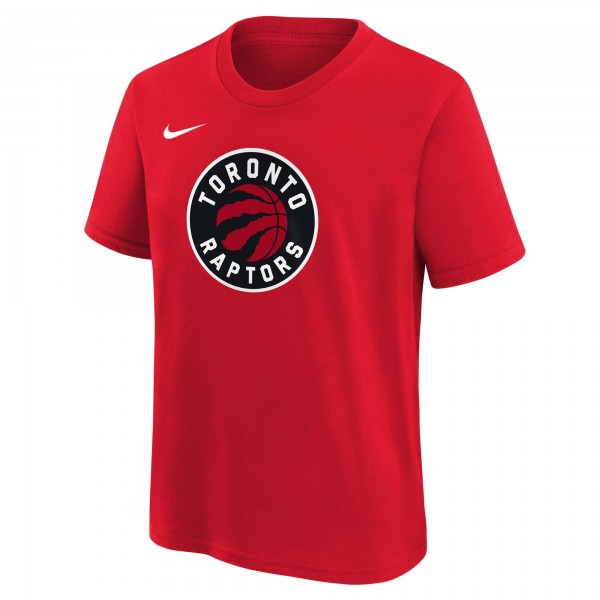 Подростковая Toronto Raptors Nike Red Team Essential Logo T-Shirt