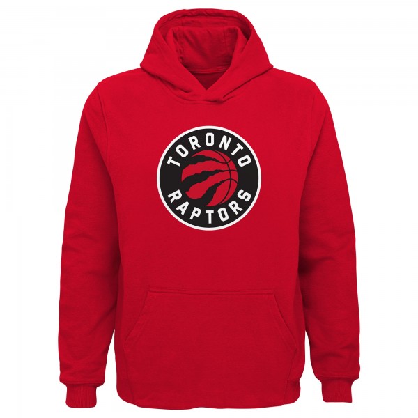 Подростковая Toronto Raptors Outerstuff Red Primary Logo Pullover Hoodie