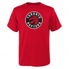 Подростковая Toronto Raptors Outerstuff Red Primary Logo T-Shirt