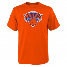 Подростковая New York Knicks Outerstuff Orange Primary Logo T-Shirt