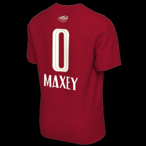 Tyrese Maxey Jordan Brand Red 2026 NBA All-Star Game Name & Number T-Shirt