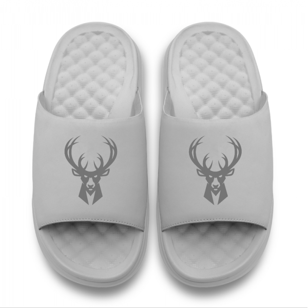 Unisex Milwaukee Bucks ISlide Tonal Logo Motive Slide Sandals