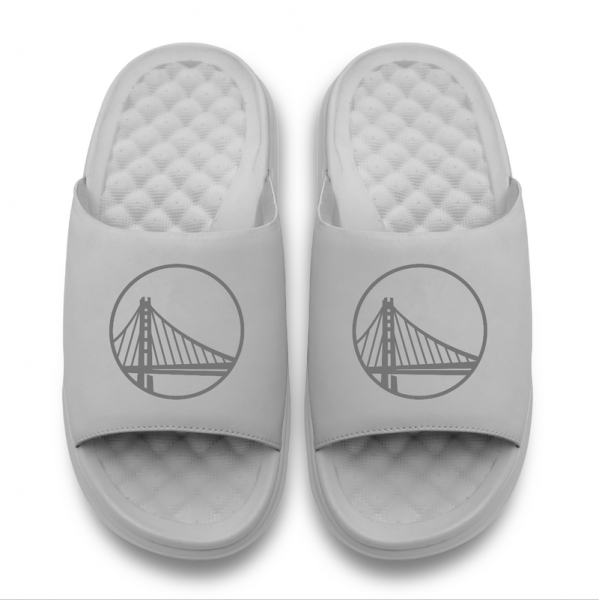 Unisex Golden State Warriors ISlide Tonal Logo Motive Slide Sandals