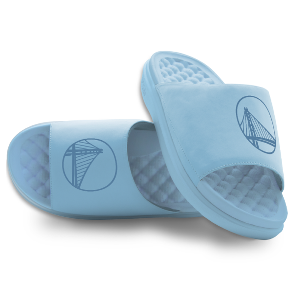 Unisex Golden State Warriors ISlide Tonal Logo Motive Slide Sandals