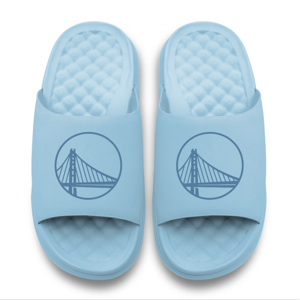 Unisex Golden State Warriors ISlide Tonal Logo Motive Slide Sandals