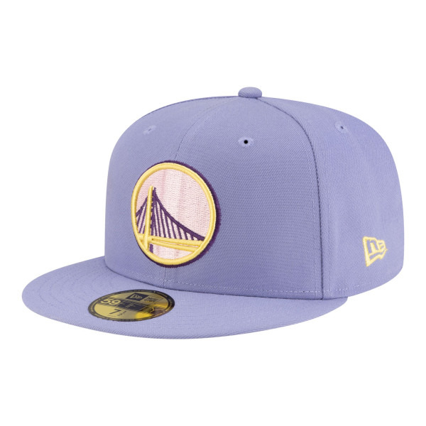 Бейсболка Golden State Warriors New Era Lavender Color Pack 59FIFTY