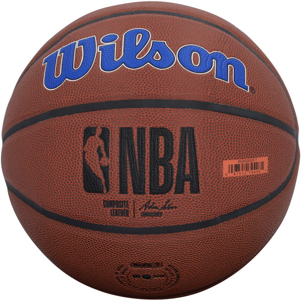 Мяч с автографом Karl-Anthony Towns New York Knicks Fanatics Authentic Wilson Alliance Team Logo