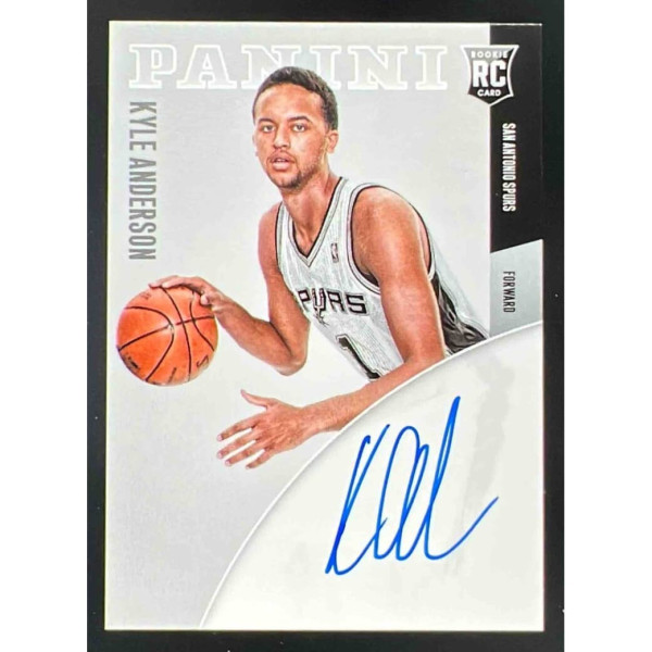 2014-15 Panini Paramount Next Day Autographs #ND-KA Kyle Anderson RC Auto /100