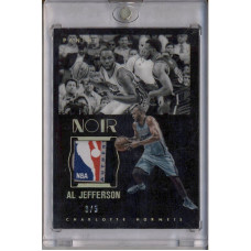 2015-16 Panini Noir Acetate Noir Prime Tag #AN-AJ Al Jefferson /5