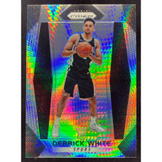 2017-18 Panini Prizm Prizms Hyper #298 Derrick White RC
