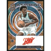 2022-23 Panini Spectra Aspiring Autographs Orange Mark Williams RC Auto /15