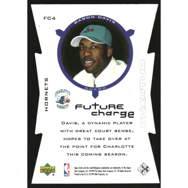 1999-00 Upper Deck Future Charge Level 1 #FC4 Baron Davis /100