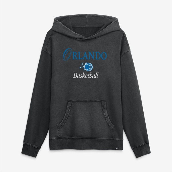 Толстовка Orlando Magic Fanatics Black Balanced Attack Washed