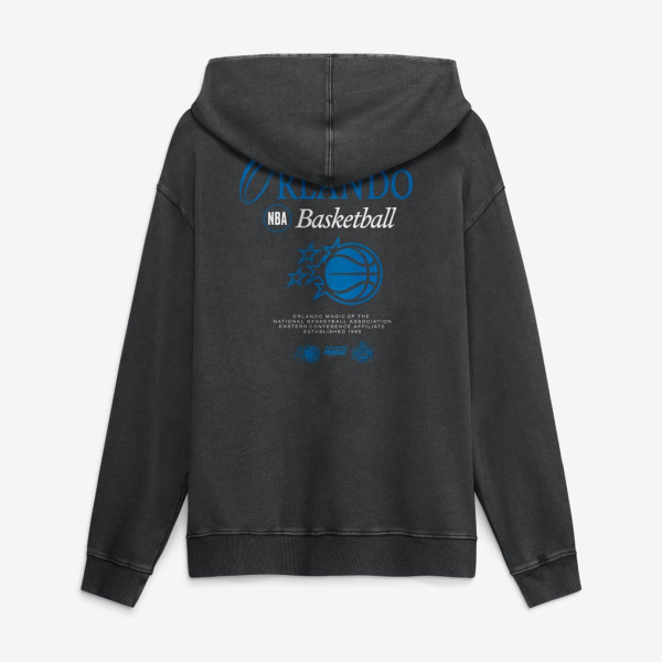 Толстовка Orlando Magic Fanatics Black Balanced Attack Washed