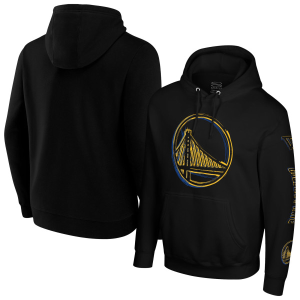 Толстовка Unisex Golden State Warriors Stadium Essentials Black Elementized Ride
