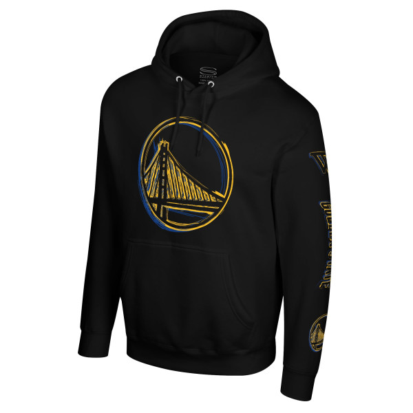 Толстовка Unisex Golden State Warriors Stadium Essentials Black Elementized Ride