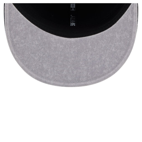 Бейсболка Brooklyn Nets New Era Gray/Black Washed 59FIFTY