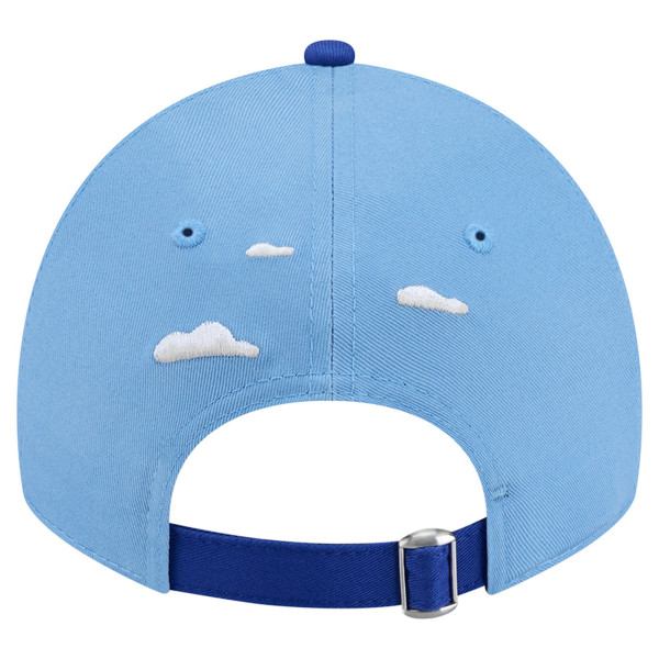 Бейсболка Golden State Warriors New Era Powder Blue Clouds 9TWENTY