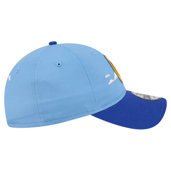 Бейсболка Golden State Warriors New Era Powder Blue Clouds 9TWENTY