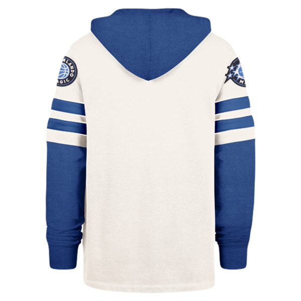Толстовка Orlando Magic 47 Cream/Blue Split Zone Cornerback Duo Fleece