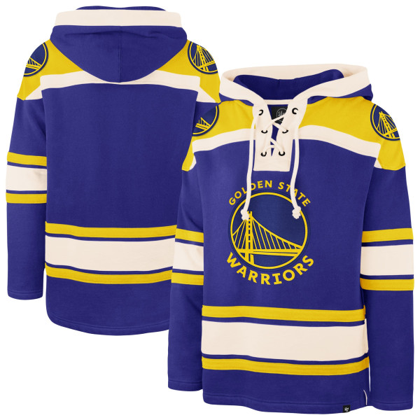 Толстовка Golden State Warriors 47 Royal Superior Lacer